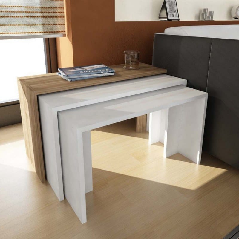 Coffee Tables White x Brown