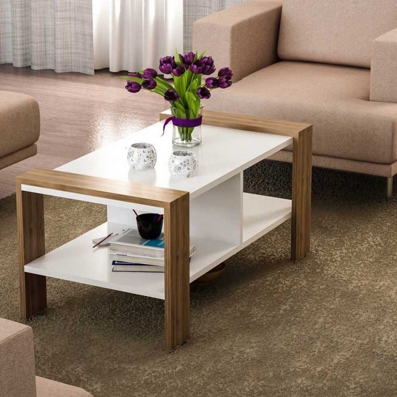 Coffee Tables White x Beige