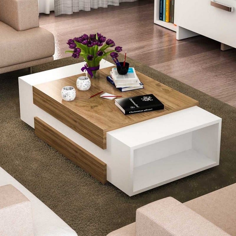Coffee Tables White x Brown