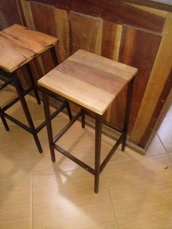 High Handless Iron Bench