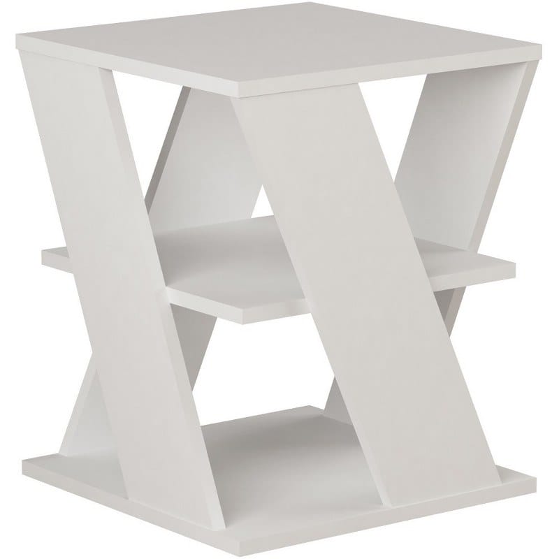 Side Table - White W55 X D55 X H55