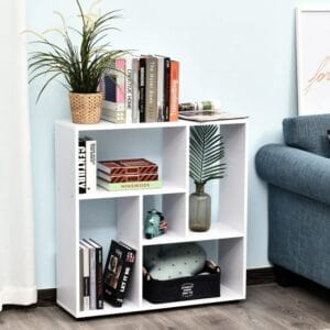 Multi Directional Shelf Bookcase 80W x 24D x 82H