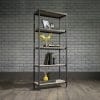 Industrial Style 4-Shelf Bookcase 180X80X30