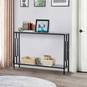 Console Table Home Furniture - Black; Grey 75X106X25