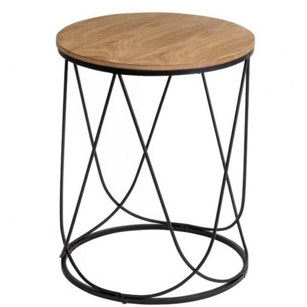 Tall End Table BEIGE 60X40x40