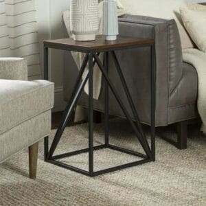 Tall Frame End Table 61X40X40