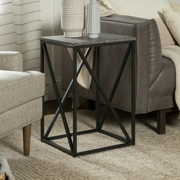 Tall End Table 61X40X40