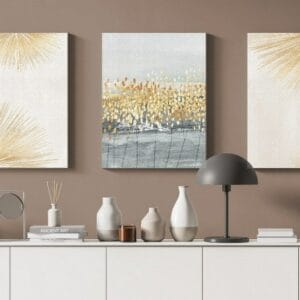 Canvas Wall Art, Abstract canvas Framed Portrait of modern painting flowers