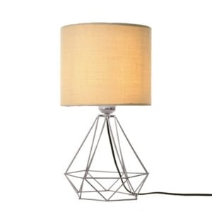 Home Gallery Table Lamp 23x50 cm Silver