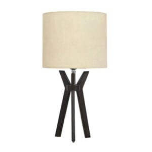 هوم جاليري اباجورة ترابيزة 23X50 سم بني