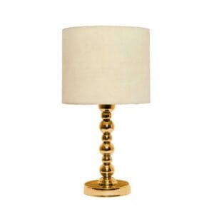 هوم جاليري اباجورة ترابيزة 23x50 سم ذهبي