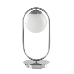 هوم جاليري اباجورة ترابيزة 20X40 سم فضي