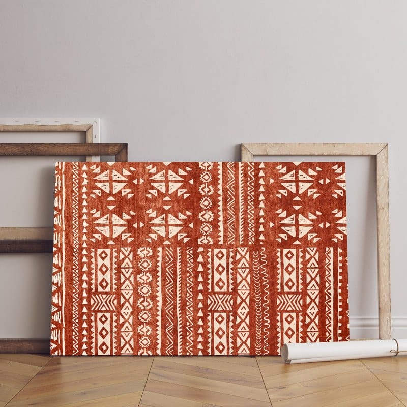 minimalist geometric paintin canvas Printed wall art