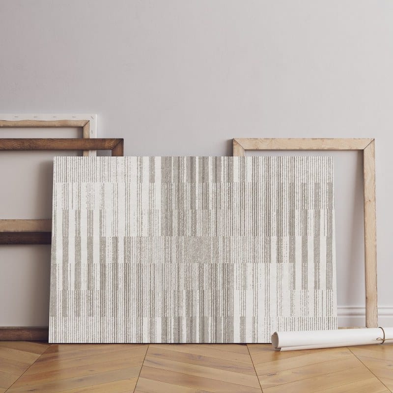 نسيج جدار الفن التجريدي أزياء مطبوعة قماش جدار الفن