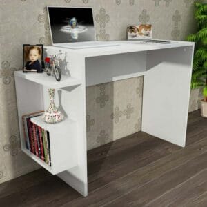 هوم جاليري مكتب 75x40x105 أبيض