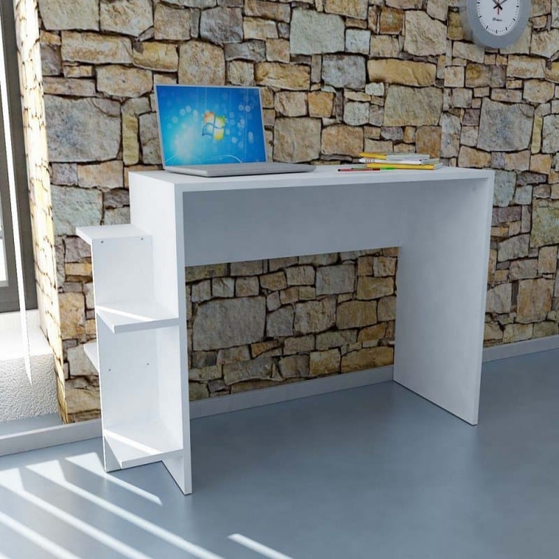 هوم جاليري مكتب 75x40x115 أبيض