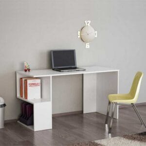 هوم جاليري مكتب 75x60x140 أبيض