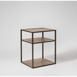Side table 40x35x50 Black*brown
