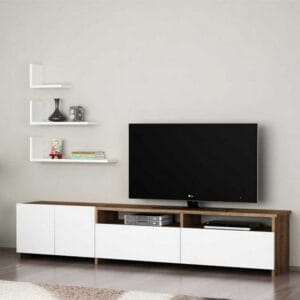 Home Gallery TV Unit 35x30x180 Beni * White
