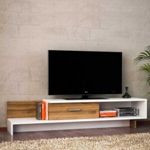 Home Gallery TV Unit 35x40x160 Beni * White