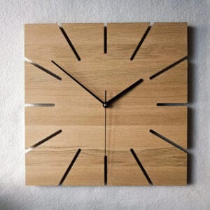 Square Large Wall Clock