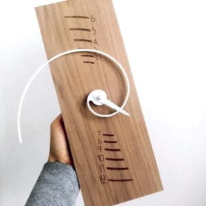 Spiral Wall Clock
