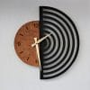Simple Scandinavian Decor Wooden Wall Clock