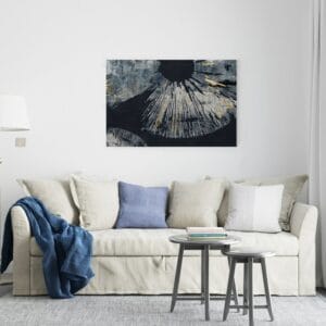 Great art gold watercolour canvas Printed wall art