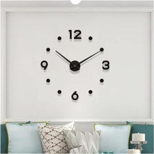 Beautiful 3D wall clock Modern Giant