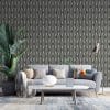 Beautiful Boho style seamless pattern Fabric Wallpaper Covers an area ​​up to 4.2mX3m with adhesive  and smoothing tool