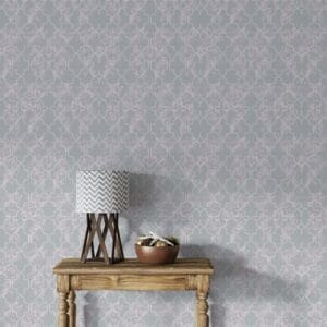 Classic Abstract Stylish Geometric Fabric Wallpaper Covers an area ​​up to 4.2mX3m with adhesive  and smoothing tool