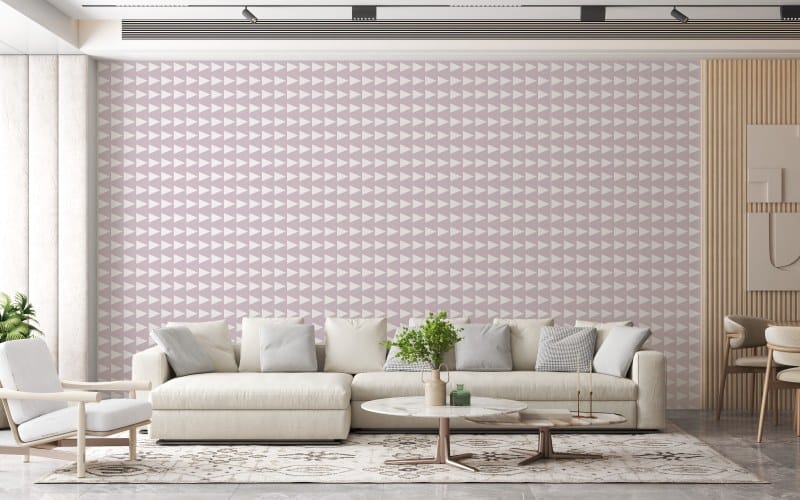 Vector Geometric Seamless Pattern Colorful Funky Fabric Wallpaper Covers an area up to 4.2mX3m with adhesive and smoothing tool