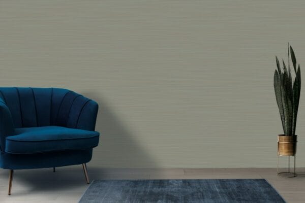 Amazing Dark Grey Paint Color Fabric Wallpaper Covers an area ​​up to 4.2mX3m with adhesive  and smoothing tool