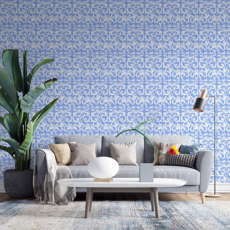 Royal victorian seamless texture for Fabric Wallpaper Covers an area up to 4.2mX3m with adhesive and smoothing tool