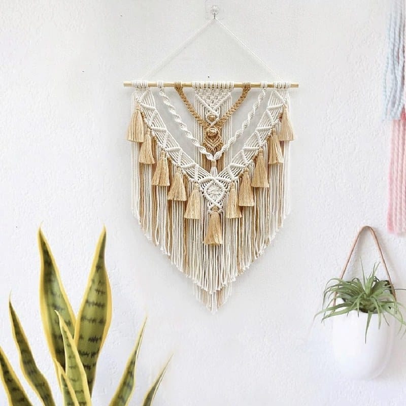 Handmade Color Macrame Wall Hanging