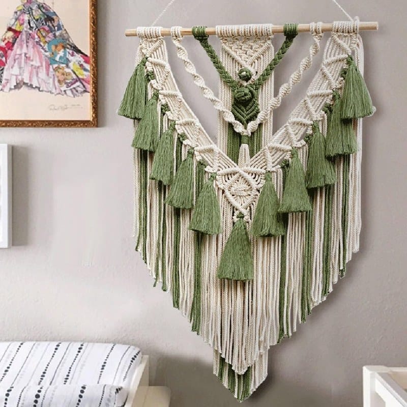 Handmade Color Macrame Wall Hanging