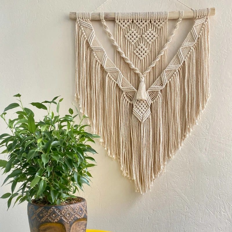 Macrame Wall Hanging Pattern Handmade