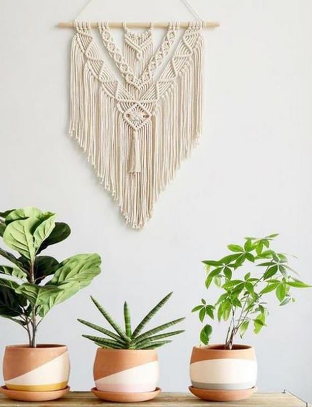 Handmade Boho Macrame Wall Hanging