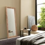 Home Floor Wooden Mirror