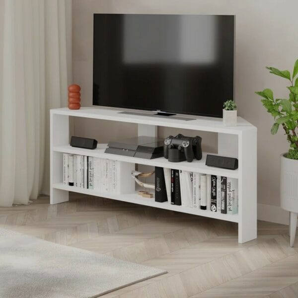 Stylish Corner Media Unit