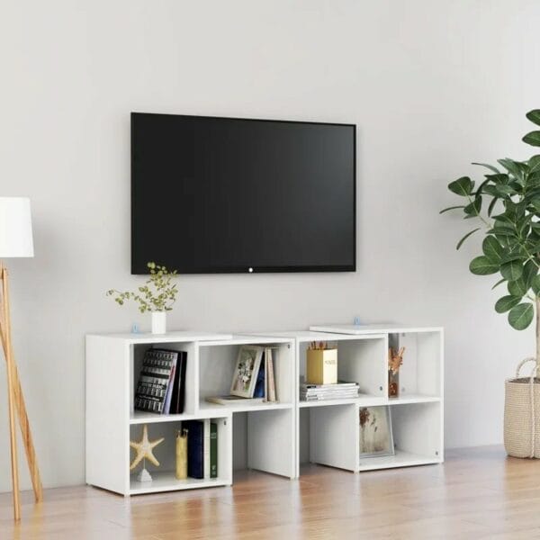 Gojart TV Cabinet Engineered Wood