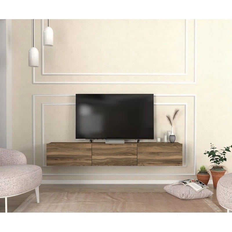 حامل تلفزيون مثبت على الحائط