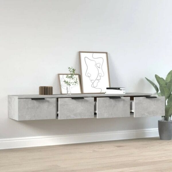 2 Pcs Wall tv Cabinets