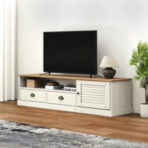 TV Cabinet Solid Wood Pine