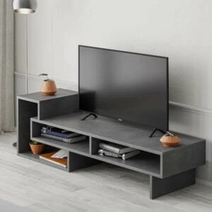 TV Stand with Multi-Compartment Storage