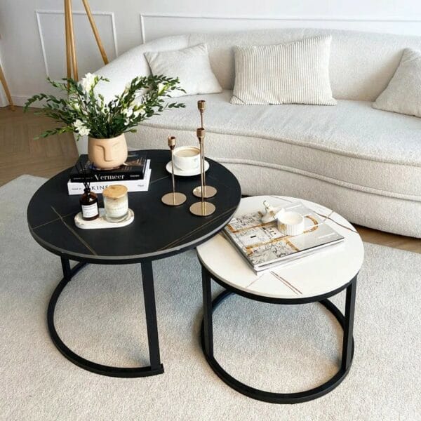 Marble Nesting Coffee Tables