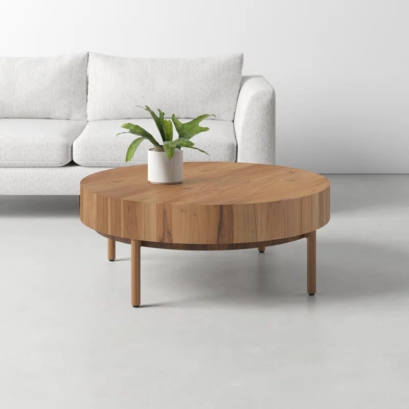 طاولة قهوة أوديسا من الخشب الصلب