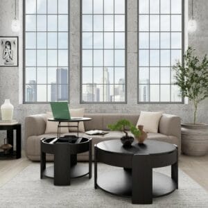 Islay Single Coffee Table with Storage