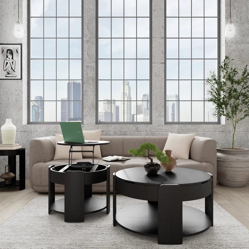 Islay Single Coffee Table with Storage