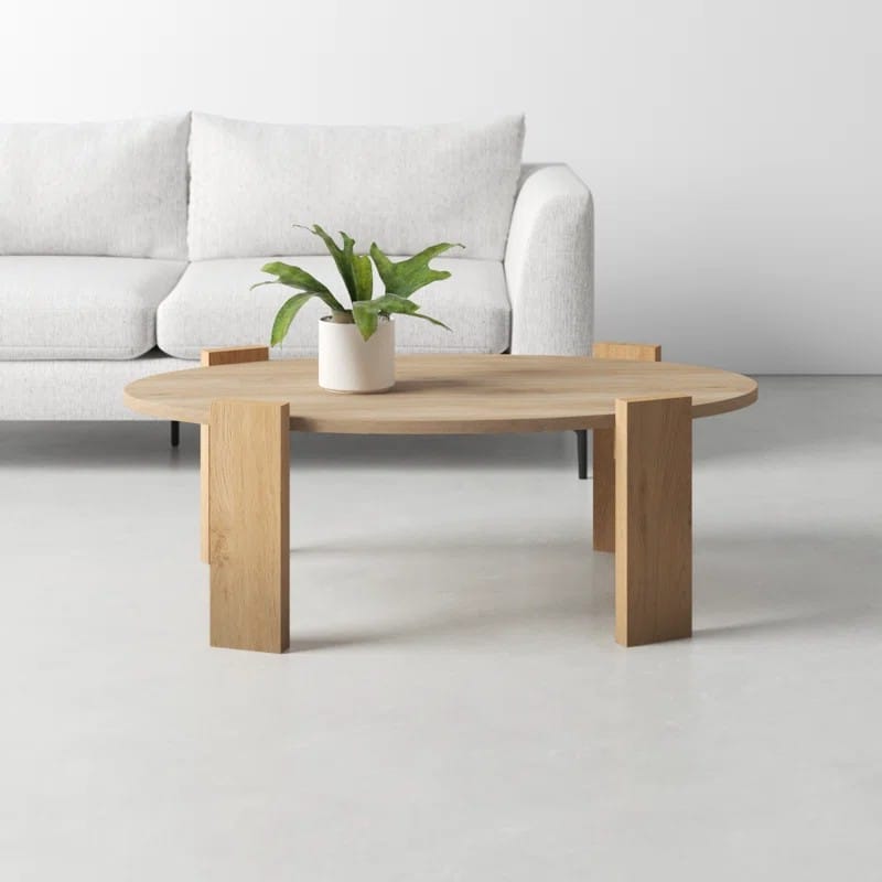 Eben Solid Wood Single Coffee Table